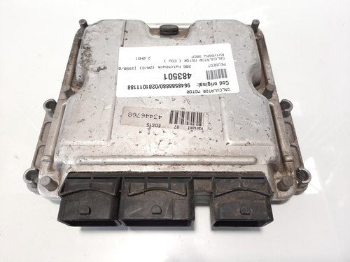 Calculator motor, cod 9648588880, 0281011188, Peugeot 206, 2.0 HDI, RHY (id:483501)