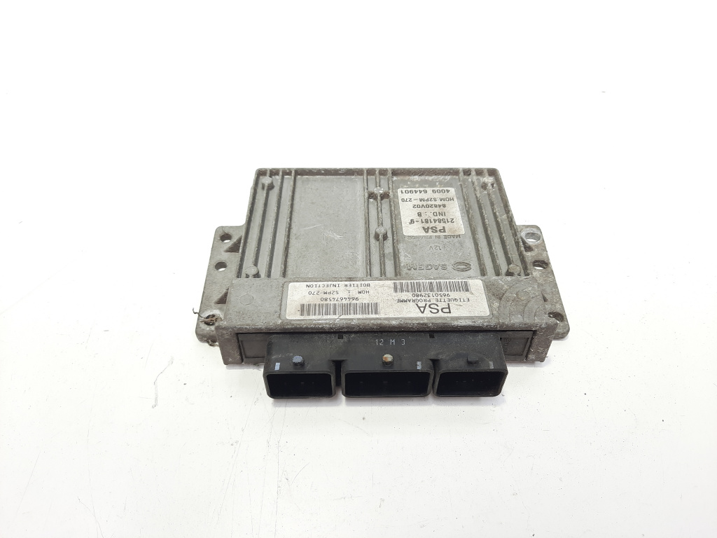 Calculator motor, cod 9650132980, 9644674580, Citroen Xsara Picasso, 1.8 B, 6FZ (id:483018)