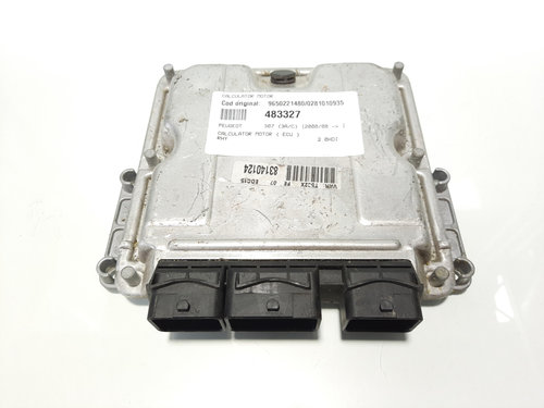 Calculator motor, cod 9650221480, 0281010935, Peugeot 307, 2.0 HDI, RHY (id:483327)