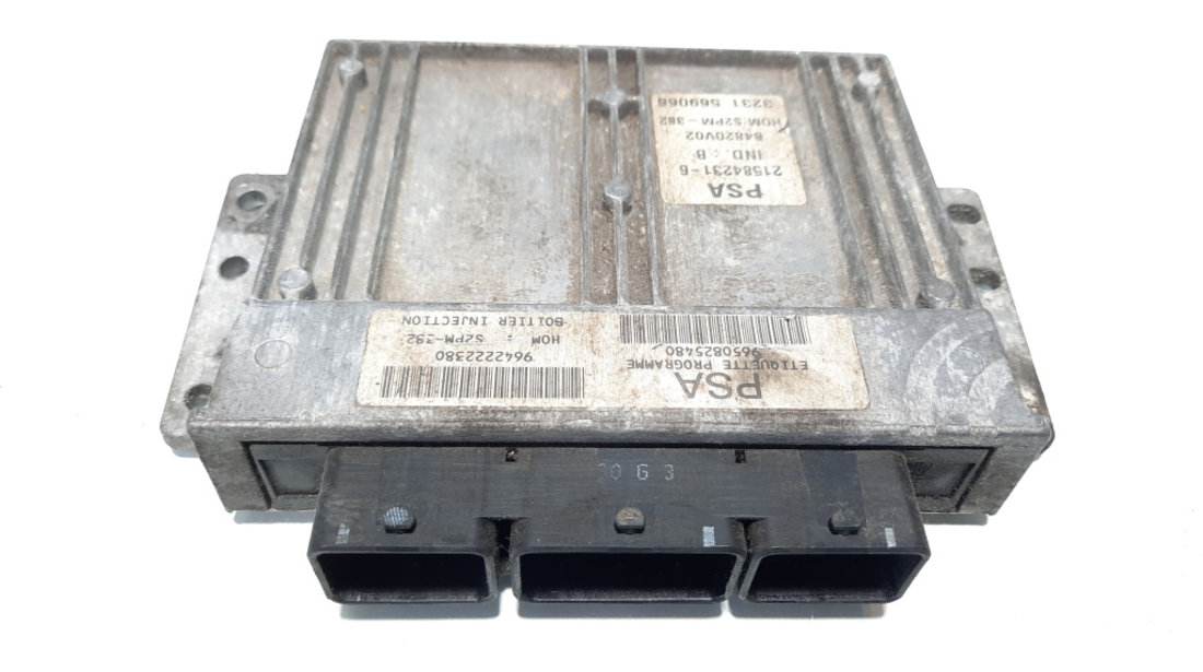 Calculator motor, cod 9650825480, Citroen Berlingo 1, 1.4 benz, KFW (idi:491475)