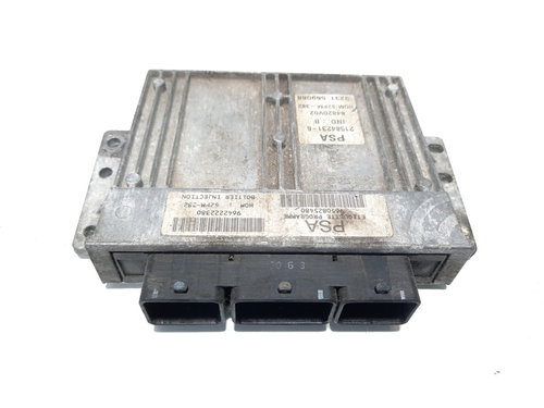 Calculator motor, cod 9650825480, Citroen Xsara Van, 1.4 benz, KFW (idi:491475)