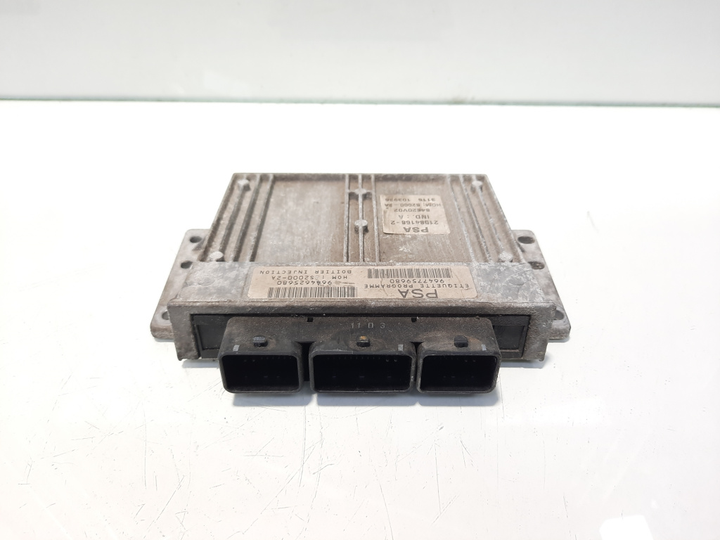 Calculator motor, cod 9652202780, 9644625680, Peugeot 206, 1.4 benz, KFV (id:492033)