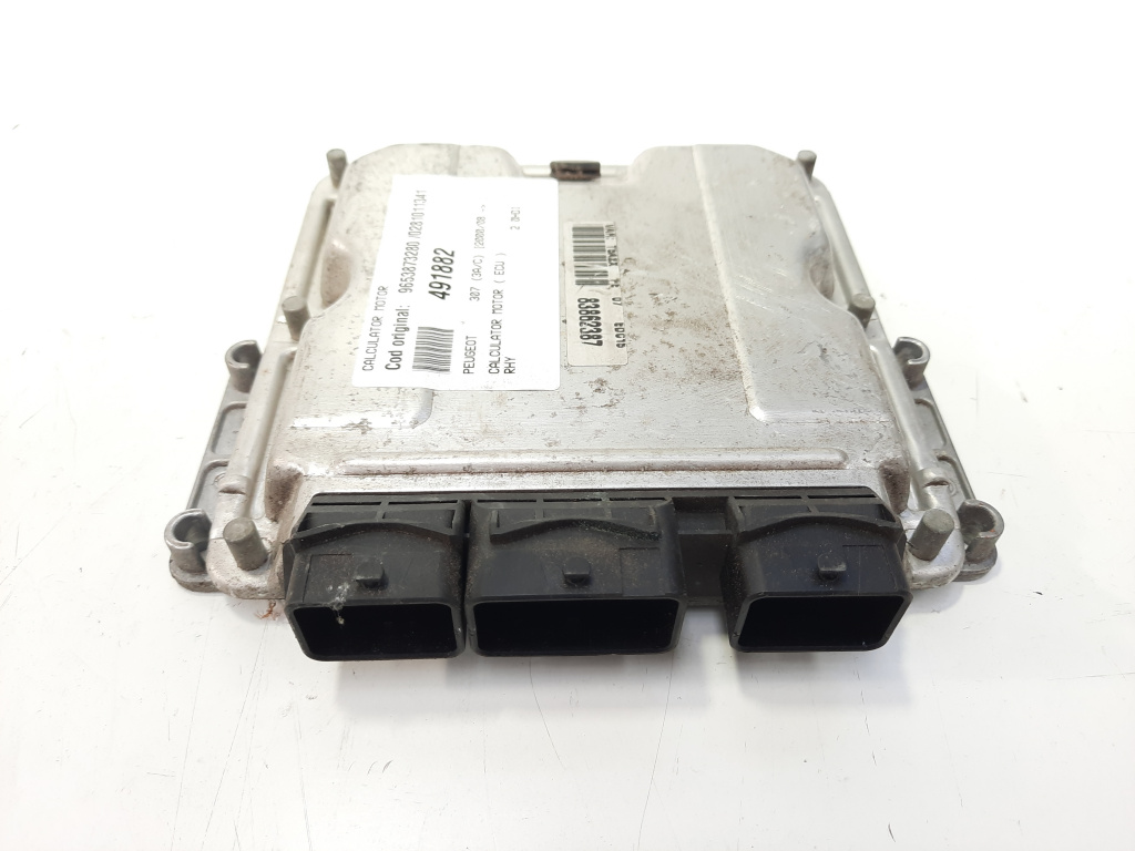 Calculator motor, cod 9653873280, 02810111341, Peugeot 307, 2.0 HDI, RHY (id:491882)