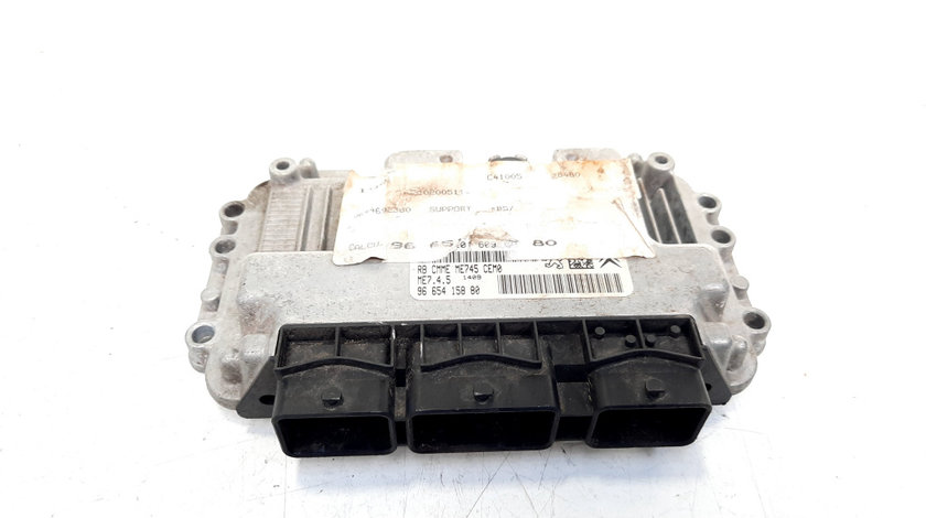 Calculator motor, cod 96541880, 0261201609, Citroen C2 (JM), 1.6 benz, NFU (idi:543574)