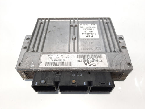 Calculator motor, cod 9654528280, Peugeot 206 SW, 1.4 benz, KFV (idi:483452)