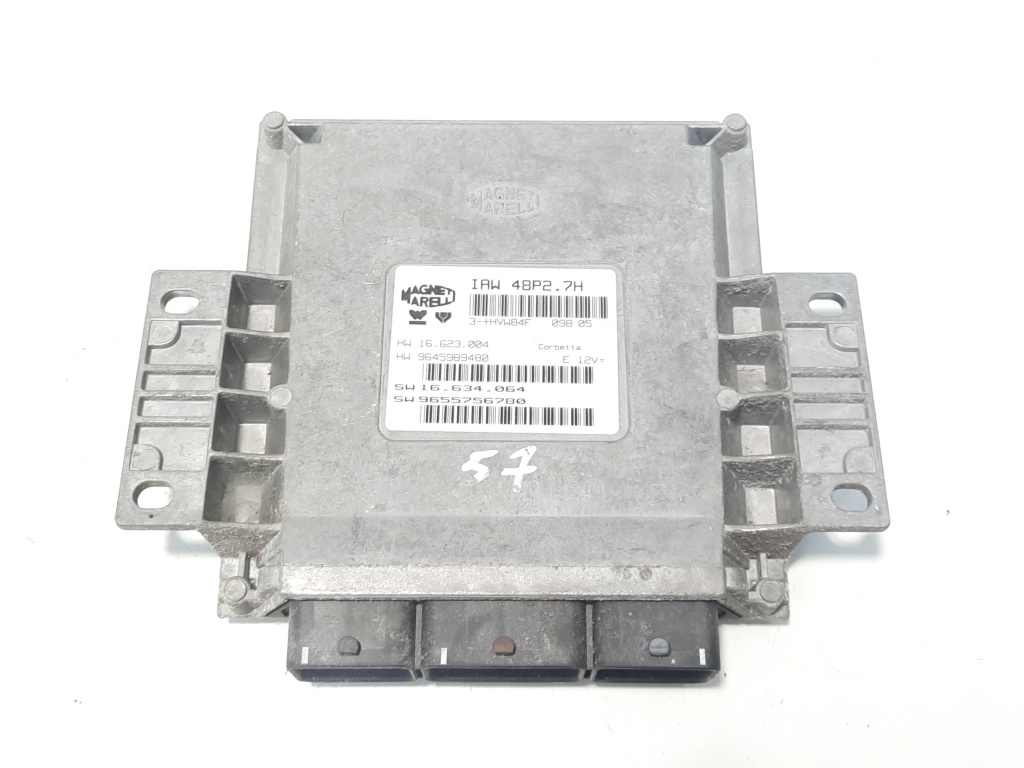 Calculator motor, cod 9655756780, Citroen C2 (JM) 1.1 benz, HFX (id:495770)