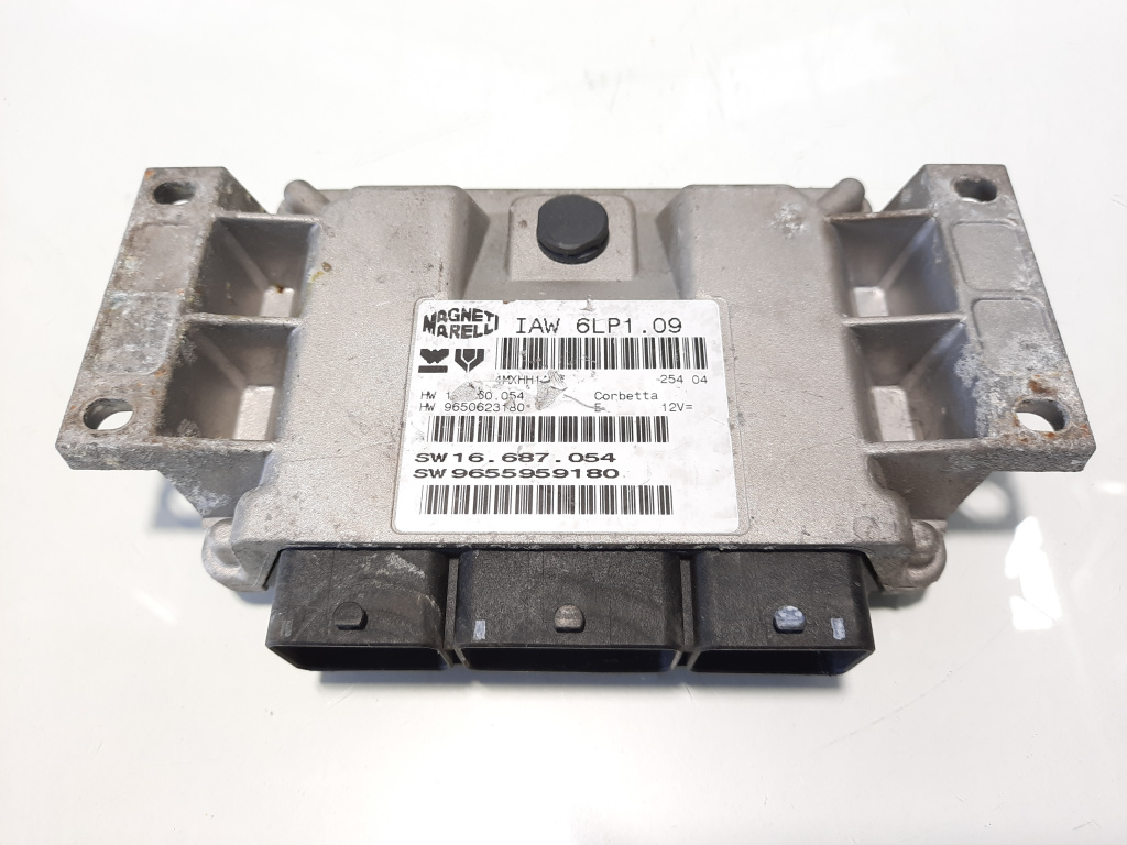 Calculator motor, cod 9655959180, Peugeot 206 CC, 2.0 B, RFN (id:483567)