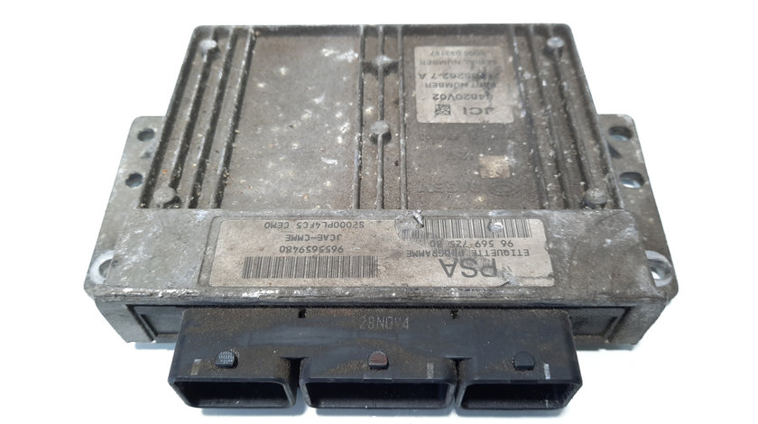 Calculator motor, cod 9656972580, 9655659480, Peugeot 306, 1.4 B, KFV (id:483350)