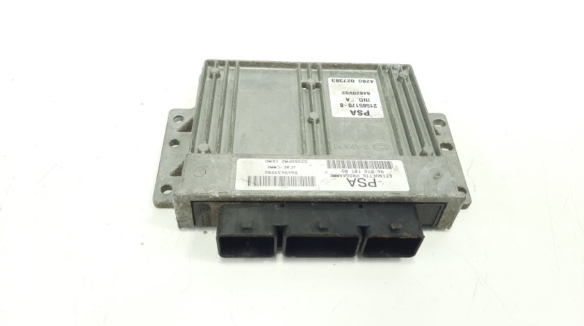 Calculator motor, cod 9657018180, 9649433980, Peugeot 206 CC, 1.4 benz, KFV (idi:483688)