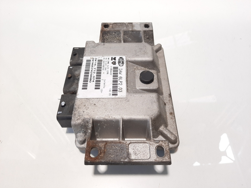 Calculator motor, cod 9657429680, Peugeot 207 CC (WD), 1.4 benz, KFV (idi:483462)