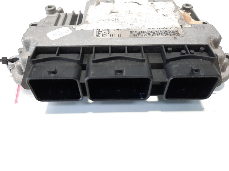 Calculator motor, cod 9657489480, 0261208491, Peugeot 206 Van, 1.6 benz, NFU (idi:483519)