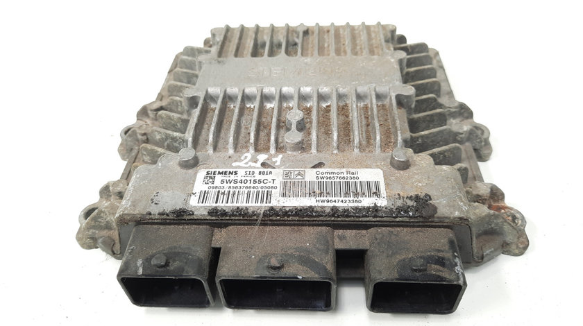 Calculator motor, cod 9657662380, Peugeot Partner (I) Combispace, 2.0 HDI, RHY (id:549936)