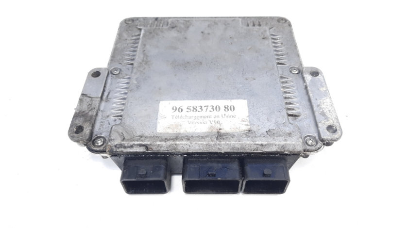 Calculator motor, cod 9658373080, Peugeot 206, 2.0 hdi, RHY (id:483741)