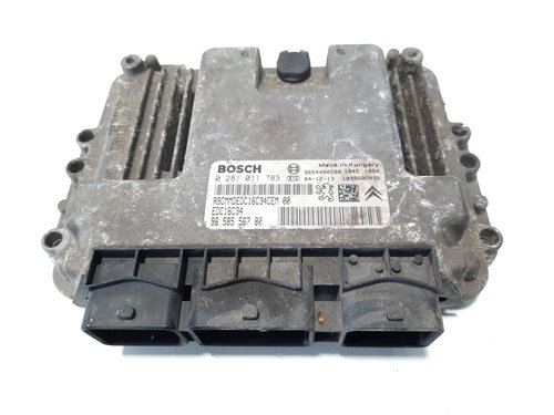Calculator motor, cod 9658556780, 0281011783, Peugeot 206, 1.4 HDI, 8HY (id:483542)