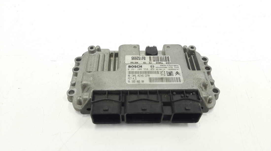 Calculator motor, cod 9659306580, 0261208558, Peugeot 307, 1.6 hdi, 9HZ (id:483755)