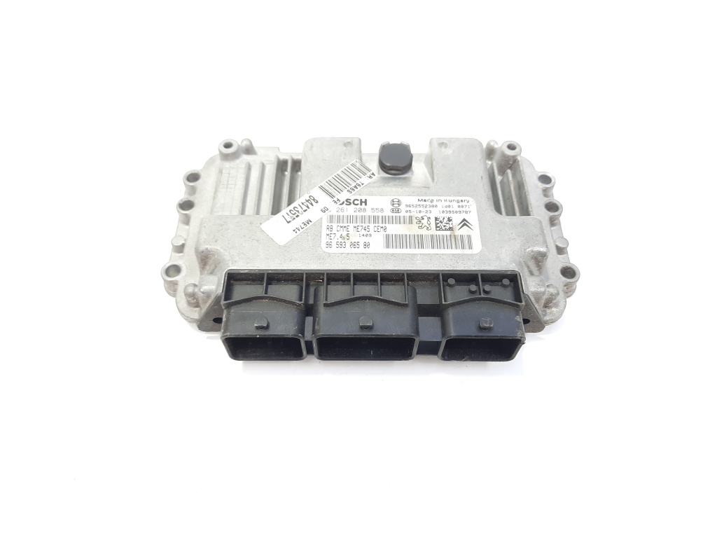 Calculator motor, cod 9659306580, 0261208558, Peugeot 307, 1.6 HDI, 9HZ (id:483736)