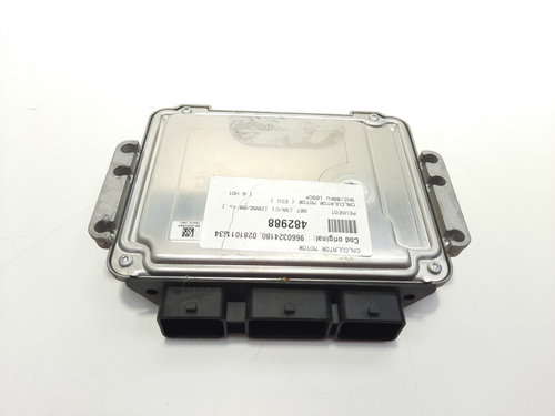 Calculator motor, cod 9660324180, 0281011634, Peugeot 307, 1.6 HDI, 9HZ (id:482988)