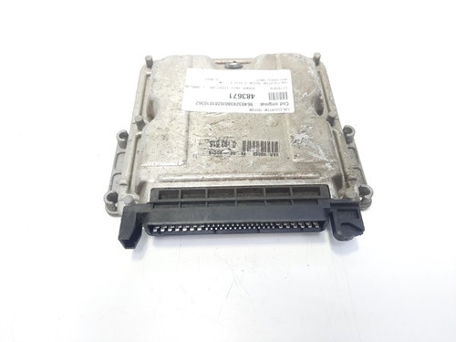 Calculator motor, cod 9661642180, Peugeot 407 SW, 2.0 HDI, RHR (idi:483606)