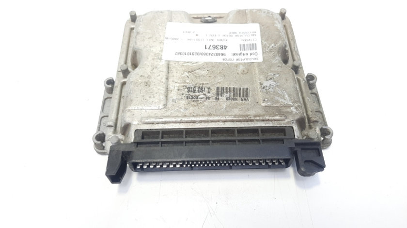 Calculator motor, cod 9661642180, Peugeot Expert (II) Platforma, 2.0 HDI, RHR (idi:483606)