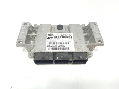 Calculator motor, cod 9662258780, 9654596080, Peugeot 207 (WA), 1.4 benz, KFU (id:483596)