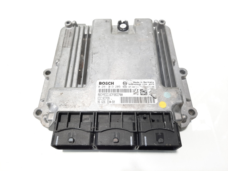 Calculator motor, cod 9662633480, Peugeot 407 SW, 2.2 hdi, 4HT (id:483291)