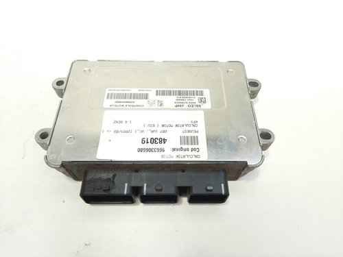 Calculator motor, cod 9663306680, Peugeot 207 (WA) 1.4 B, KFV (id:483019)