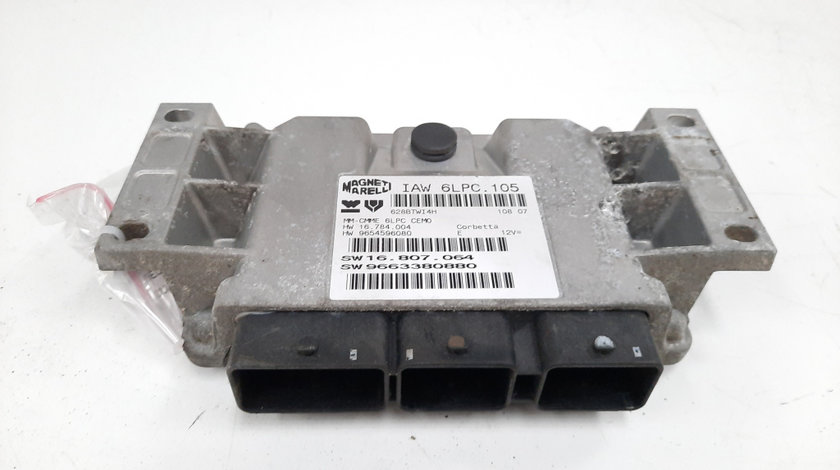 Calculator motor, cod 9663380880, 9654596080, Citroen C3 (I) 1.4 benz, KFU (idi:491563)