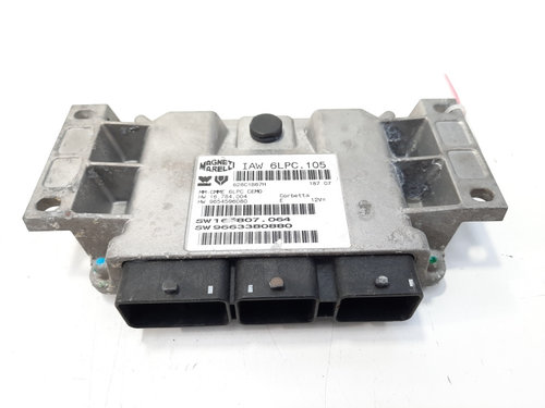 Calculator motor, cod 9663380880, 9654596080, Peugeot 207 (WA) 1.4 benz, KFU (id:491899)