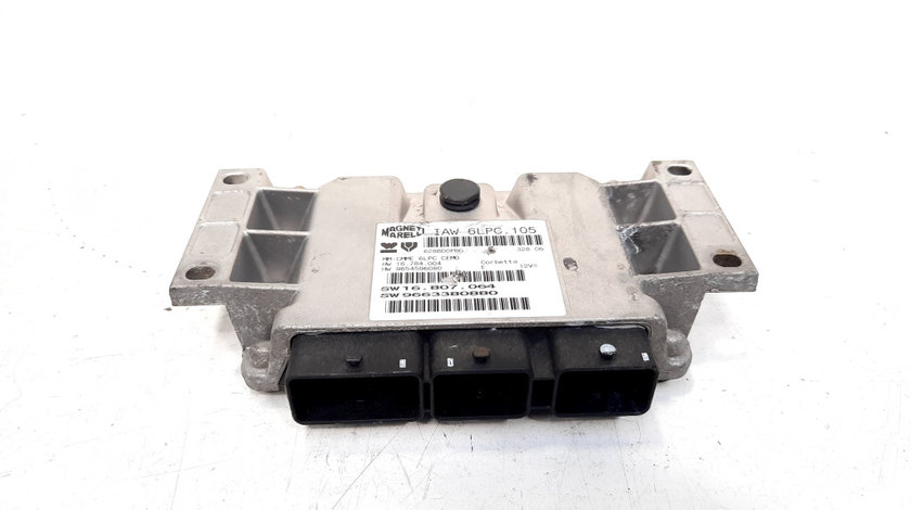 Calculator motor, cod 9663380880, 9654596080, Peugeot 307 SW, 1.4 benz, KFU (idi:543597)