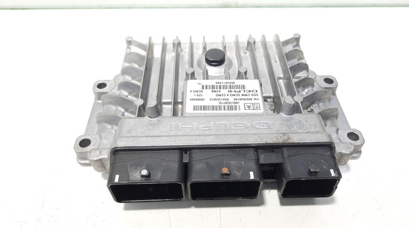 Calculator motor, cod 9663611480, Citroen C5 (II), 2.0 HDI, RHR (idi:491644)
