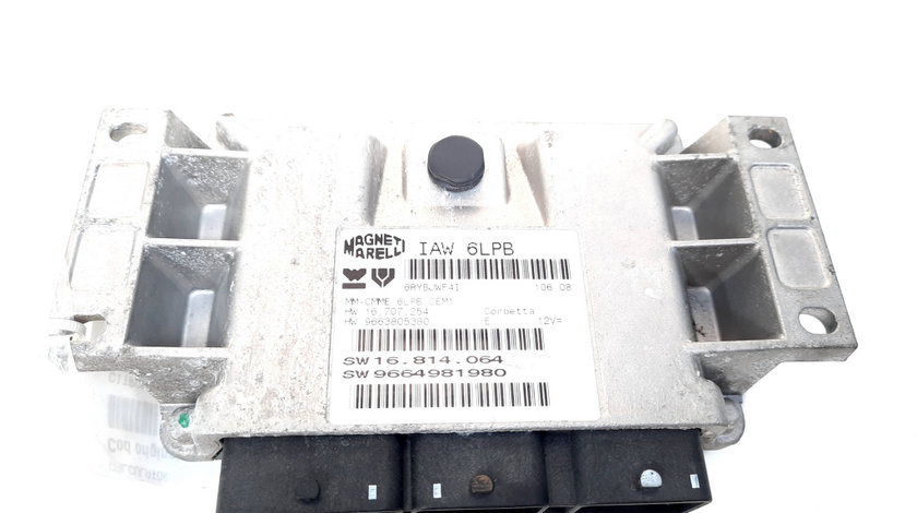 Calculator motor, cod 9663805380, 9664981980, Citroen C4 Picasso, 2.0 benz, RFJ (idi:549742)