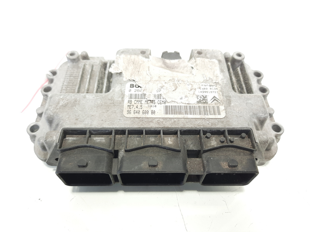Calculator motor, cod 9664060080, Peugeot 307 Break, 1.6 benz, NFU (idi:491859)