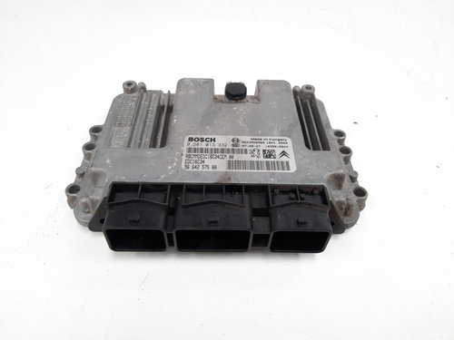 Calculator motor, cod 9664257580, 0281013332, Peugeot 207 CC (WD), 1.6 HDI, 9HZ (idi:491513)
