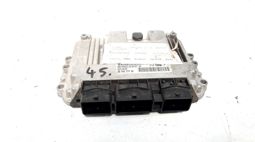 Calculator motor, cod 9664257580, 0281013332, Peugeot 308, 1.6 HDI, 9HZ (id:535465)