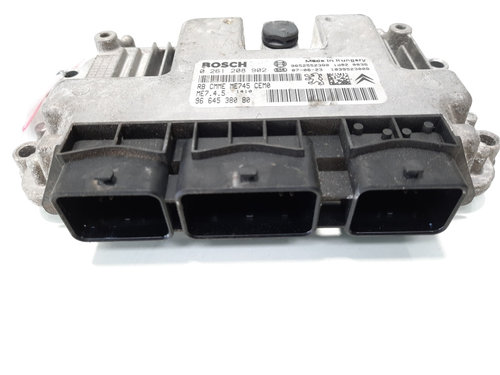 Calculator motor, cod 9664538080, 0261208902, Peugeot 1007, 1.6 benz, NFU (idi:483459)