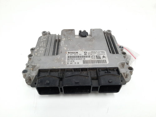 Calculator motor, cod 9664617680, 0281012981, Peugeot 206 CC, 1.6 HDI, 9HZ (idi:491514)