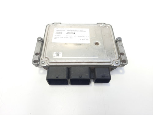 Calculator motor, cod 9666382080, 0261S05190, Citroen C3 (I), 1.4 benz, KFU (idi:483594)