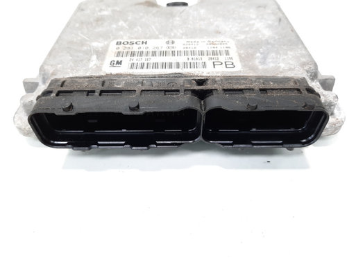 Calculator motor, cod GM24417167, 0281010267, Opel Astra G Combi (F35), 2.0 DTI, Y20DTH (idi:483313)