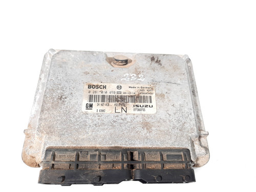Calculator motor, cod GM24467018, 0281010859, Opel Astra H Van, 1.7 CDTI, Z17DTL (idi:549906)