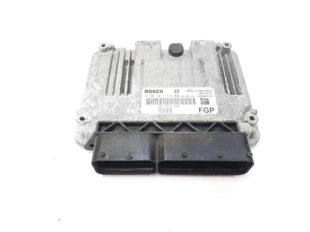 Calculator motor, cod GM55189926, 0281011816, Opel Vectra C, 1.9 CDTI, Z19DTH (id:482937)