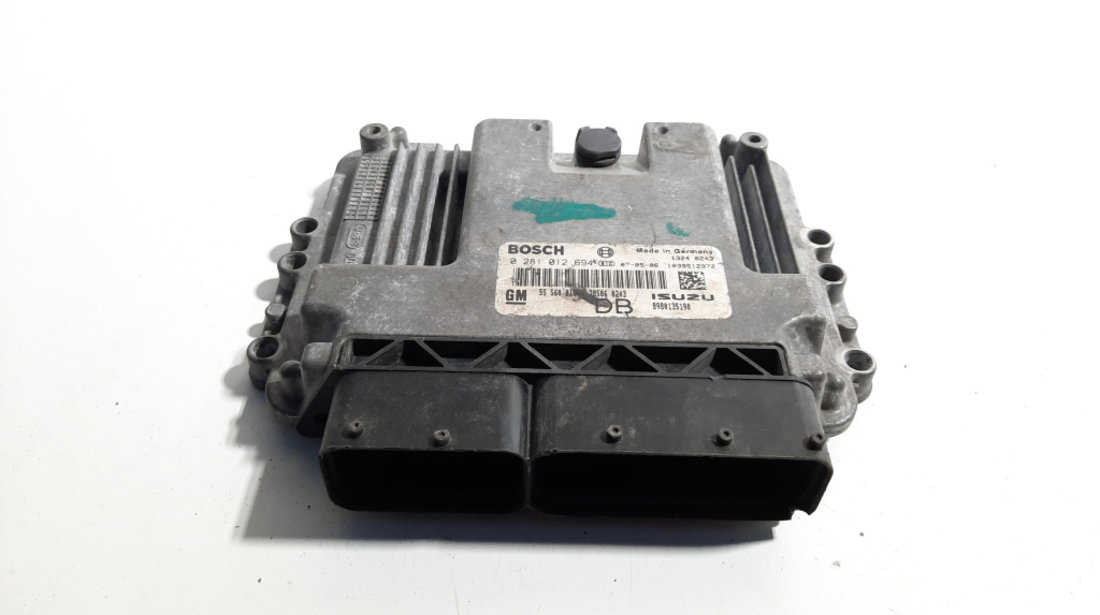 Calculator motor, cod GM55560810, 0281012694, Opel Astra H Twin Top, 1.7 CDTI, Z17DTH (idi:491774)