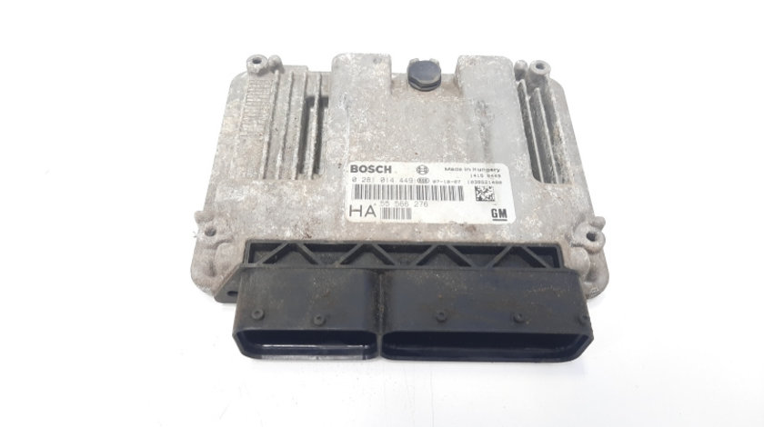 Calculator motor, cod GM55566276, 0281014449, Opel Vectra C GTS, 1.9 CDTI, Z19DTH (idi:483601)