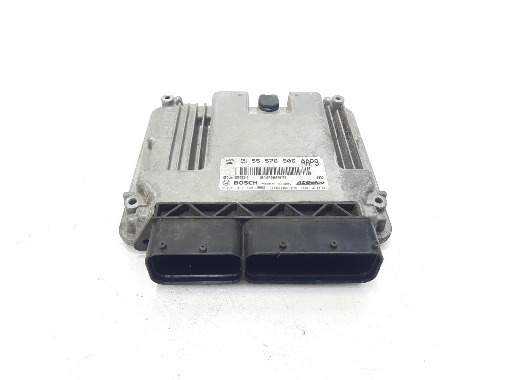 Calculator motor, cod GM55576906, 0281017105, Opel Insignia A, 2.0 CDTI, A20DTH (id:483353)