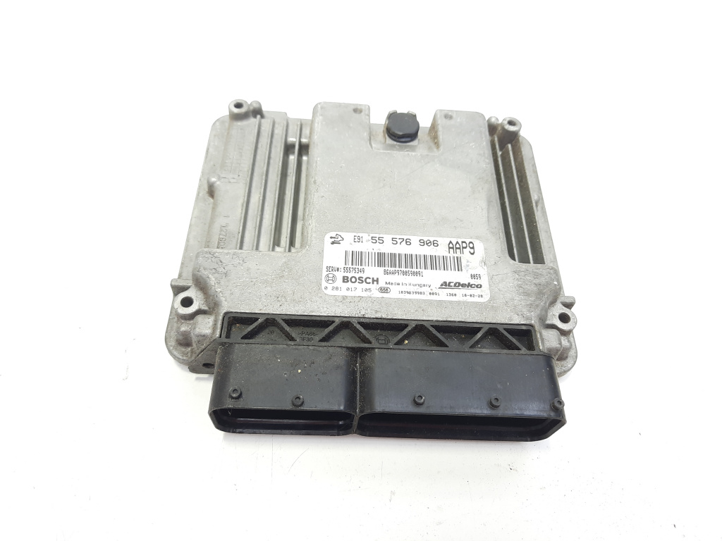 Calculator motor, cod GM55576906,0281017105, Opel Insignia A Sedan, 2.0 CDTI, A20DTH (idi:482868)
