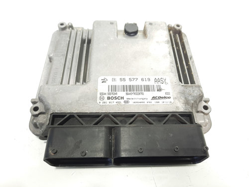 Calculator motor, cod GM55577619, 0281017453, Opel Insignia A, 2.0 CDTI, A20DTH (id:491847)