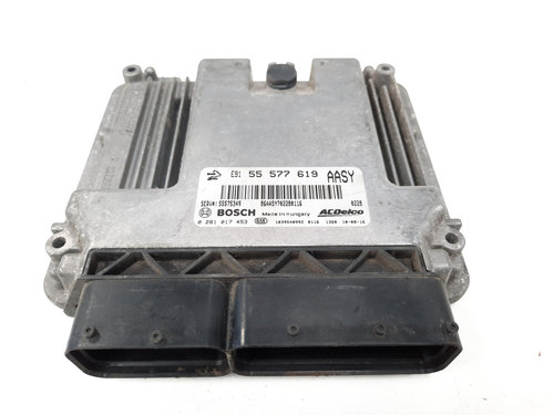 Calculator motor, cod GM55577619, 0281017453, Opel Insignia A Sports Tourer, 2.0 CDTI, A20DTH (idi:5...
