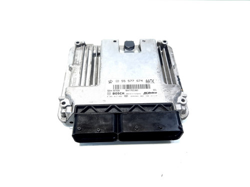Calculator motor, cod GM55577674, 0281017452, Opel Insignia A Combi, 2.0 CDTI, A20DTH (idi:530925)