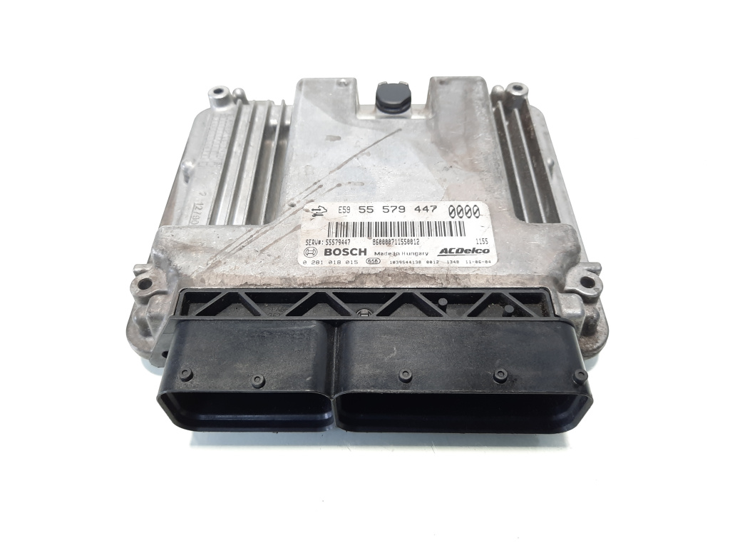 Calculator motor, cod GM55579447, 0281018015, Opel Insignia A, 2.0 CDTI, A20DTH (id:552500)