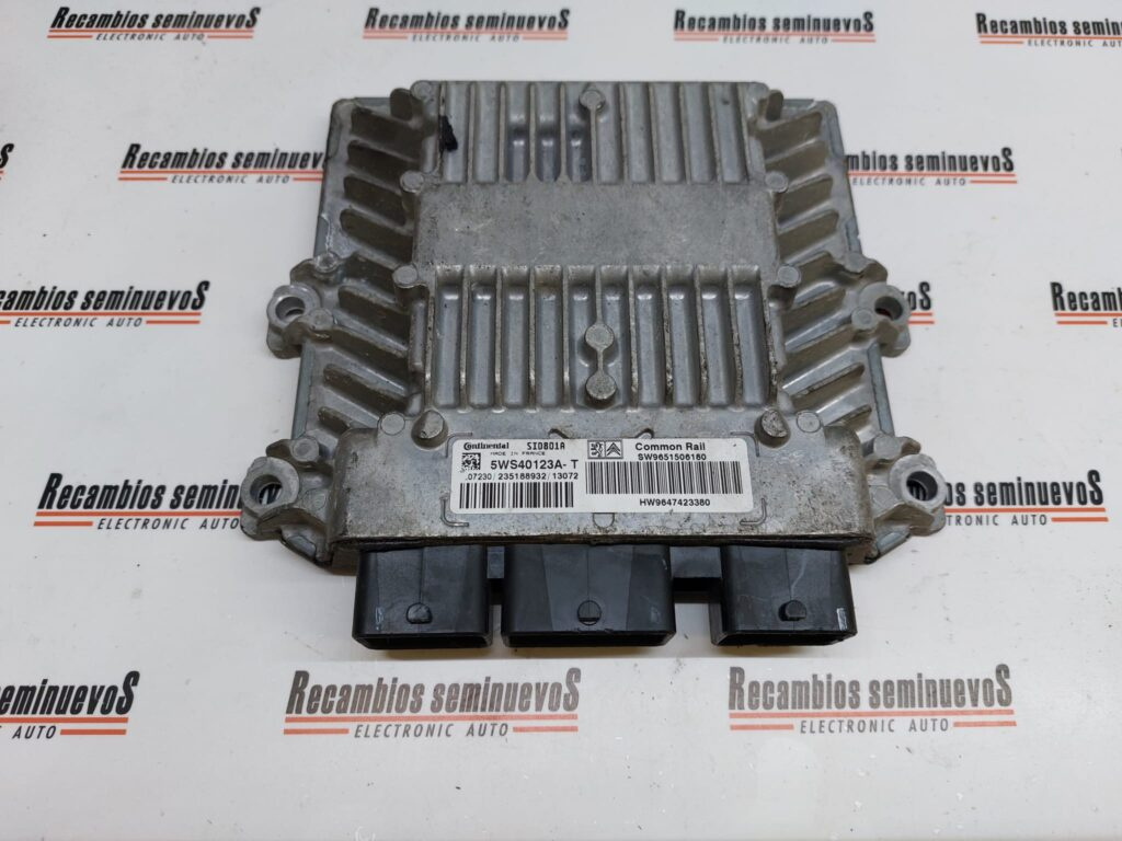 Calculator Motor CONTINENTAL CITROEN XSARA 5WS40123A-T / 5WS40123A T / 5WS40123AT / SID801A / SW 9651506180 / SW9651506180 / HW 9647423380 / HW96474233805WS40123A-T / 5WS40123A T / 5WS40123AT / SID801A / SW 9651506180 / SW9651506180 / HW 9647423380 /