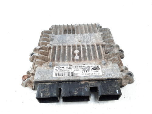 Calculator motor Continental, cod 7S61-12A650-FA, Ford Fiesta 5, 1.4 TDCI, F6JB (idi:538686)